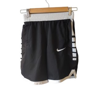 Nike Black and White Shorts Size Youth Medium
